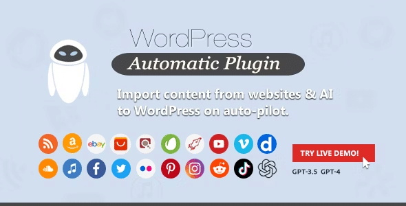 WordPress Automatic v3.99.0 完美破解WordPress自动化文章采集插件免费下载