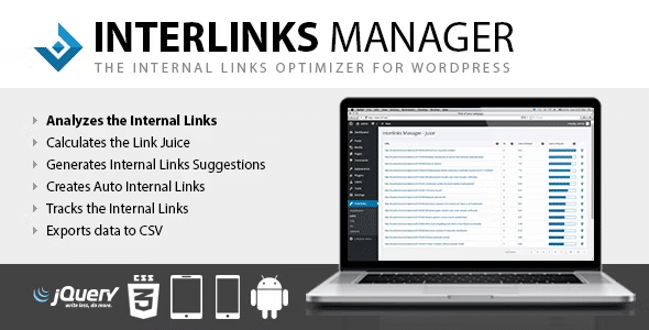 Interlinks Manager v1.36 完美破解WordPress强大的内链SEO插件免费下载